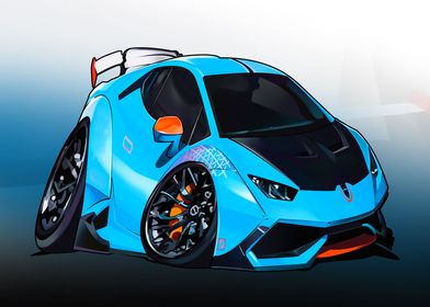 Lamborghini Huracan Tooned