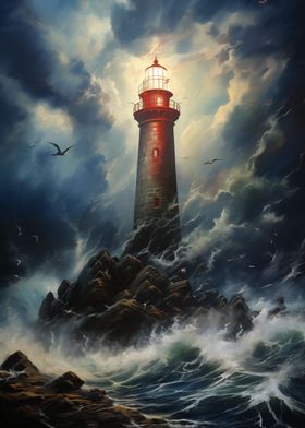 Stormy Lighthouse