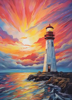 Lighthouse Sunrise