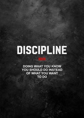 discipline  definition