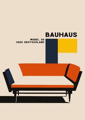 Bauhaus Furniture Poster