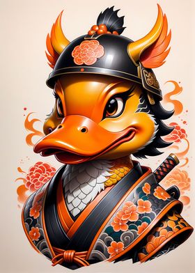 Samurai Mask Duck