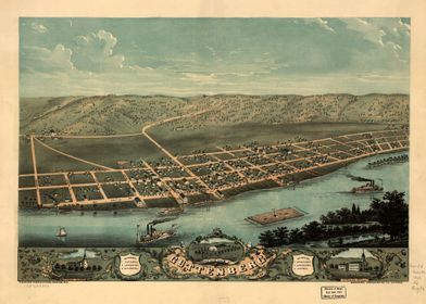 Guttenberg Iowa 1869