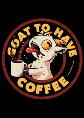 Goat to Have Coffee