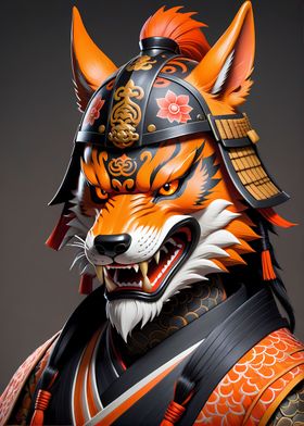 Samurai Mask Wolf