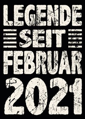 Februar 2021 3 Jahre