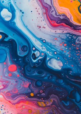 Colorful Liquid Abstract