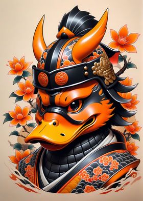 Samurai Mask Duck