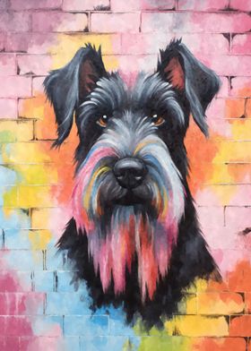 Giant Schnauzer Graffiti