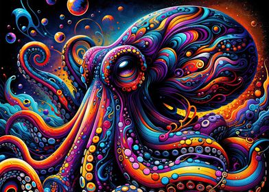 Psychedelic Octopus