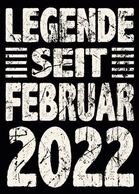 Februar 2022 2 Jahre