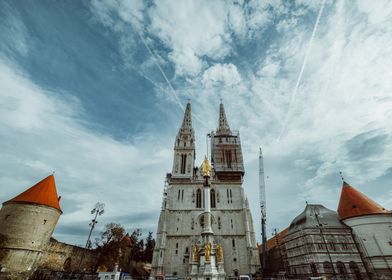 Spires of Zagreb