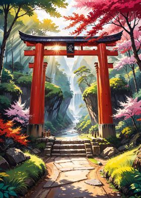 Anime Torii Gate