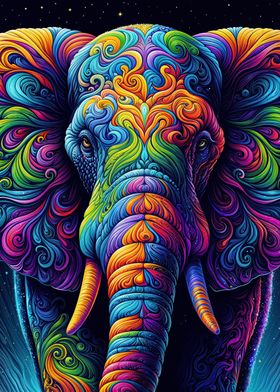 Starry Elephant