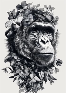 Gorilla portrait