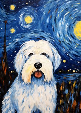 Old English Sheepdog Night