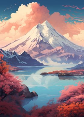 Mountain Landscape anime