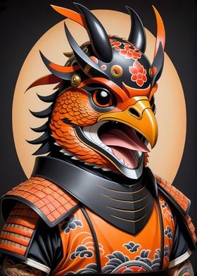 Samurai Mask Quail