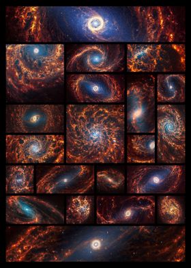 JWST 19+2 Spiral Galaxies