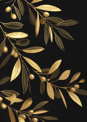 Olive Gold Leaf