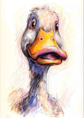 Duck Watercolor