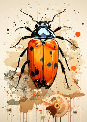 Beetle Painting