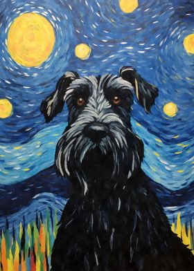 Giant Schnauzer Starry