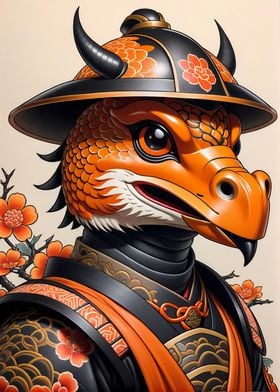 Samurai Mask Quail