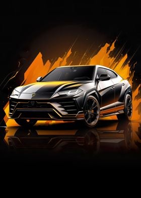 Lamborghini Urus car