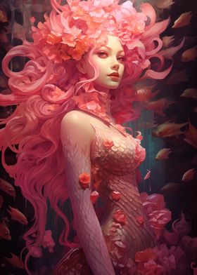 Mermaid in Pink