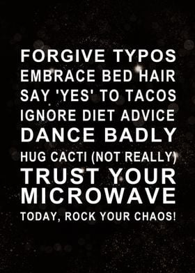 Rock your Chaos