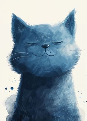 Blue Bliss Kitty