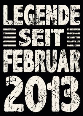 Februar 2013 11 Jahre