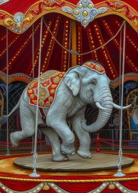 Circus Elephant