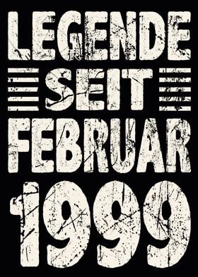 Februar 1999 25 Jahre