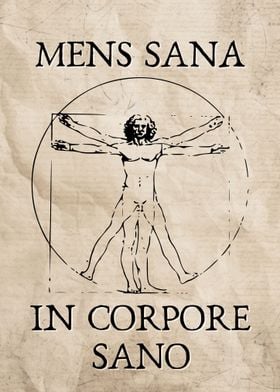 Mens Sana Latin Phrase