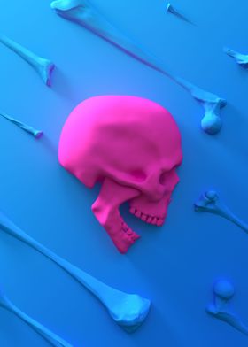 Color skull