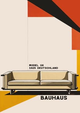 Bauhaus Furniture Poster