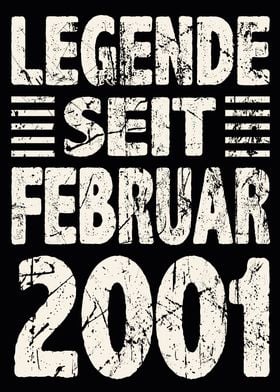 Februar 2001 23 Jahre