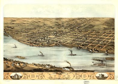 Lyons Iowa 1868