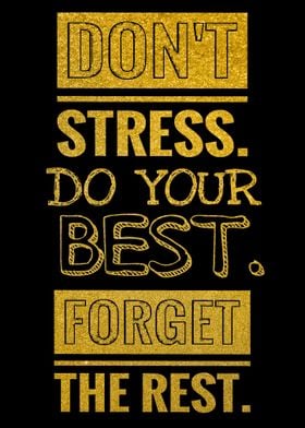 Do Not Stress