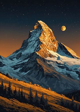 Golden Moon Matterhorn