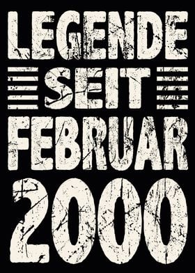 Februar 2000 24 Jahre