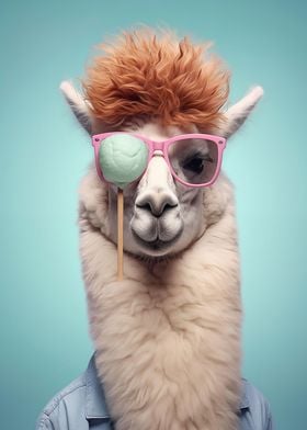 Alpaca Funny Animal