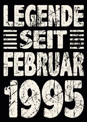 Februar 1995 29 Jahre