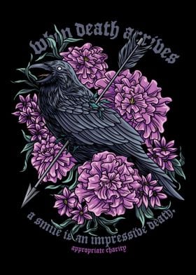 Grace Raven With Text 
