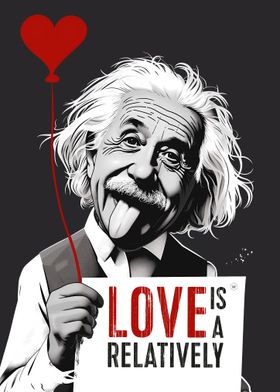 Albert Einstein Love