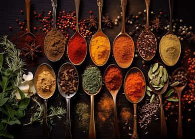 Spices Food and Kitchen