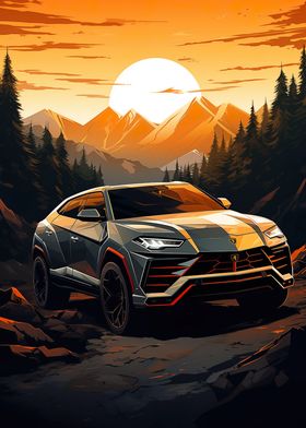 Lamborghini Urus car