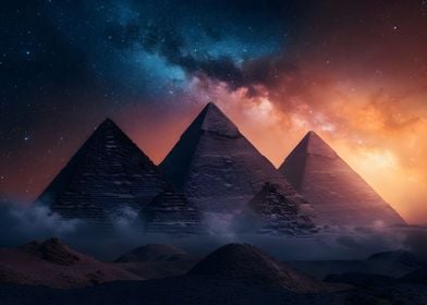 Cosmic Pyramids Egypt